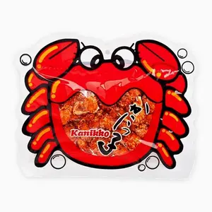 HOT 2026 !! UMAYA - Okabe Kanikko - Ready To Eat Fried Japanese Baby Crabs - With A Hint Of Sweet Honey and Savory Seasonings - Crunchy Gourmet Snack From Japan - Individual 2.3oz (65g) Snack Size Bag - Pack of 1