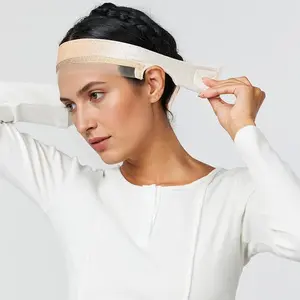 Breathable Frontal Wig Band Adjustable Elastic Wig Strap Non-Irritating with Anti-Slip Silicone Strip Natural Hair Edge ()