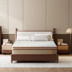 12 Inch King Size Medium Firm Hybrid Mattress, Memory Foam & Individually Wrapped Pocket Springs for Motion Isolation, Pressure Relief, Extra Edge Support, Ergonomic Design, Available in Twin/Twin XL/Full/Queen/King， Family