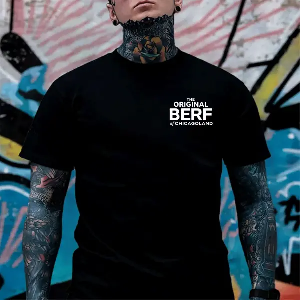 The Original Berf Shirt, The Bear Shirt, Vintage T-Shirt , Graphic Tee, Unisex Fashion, Full Color, Full Size, For Men, For Women