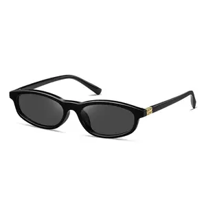 KIMORN Oval Cat Eye Sunglasses for Women, Y2K Vintage Style, for Travel Beach Daily Wear Summervibes