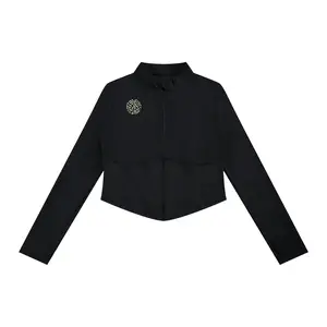 Ivyail Slim Fit Full-Zip Yoga Jacket