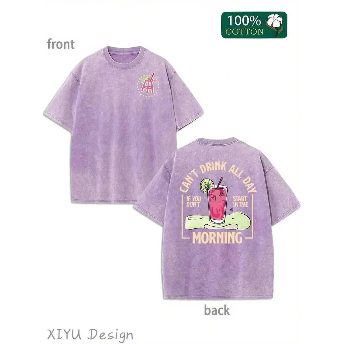 Washed-T-shirt-Purple