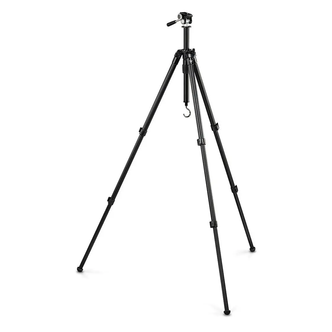 Vortex Optics High Country II Aluminium Camera Tripod Kit with Pan Head (TR-HCY) - Rubber Flip Lever Locks, Ergonomic Design, High-Quality Cap Compatible, 24.3x4.0in, Adventure Enthusiasts, Camo Digital, 22lbs, 30 Days Money Back