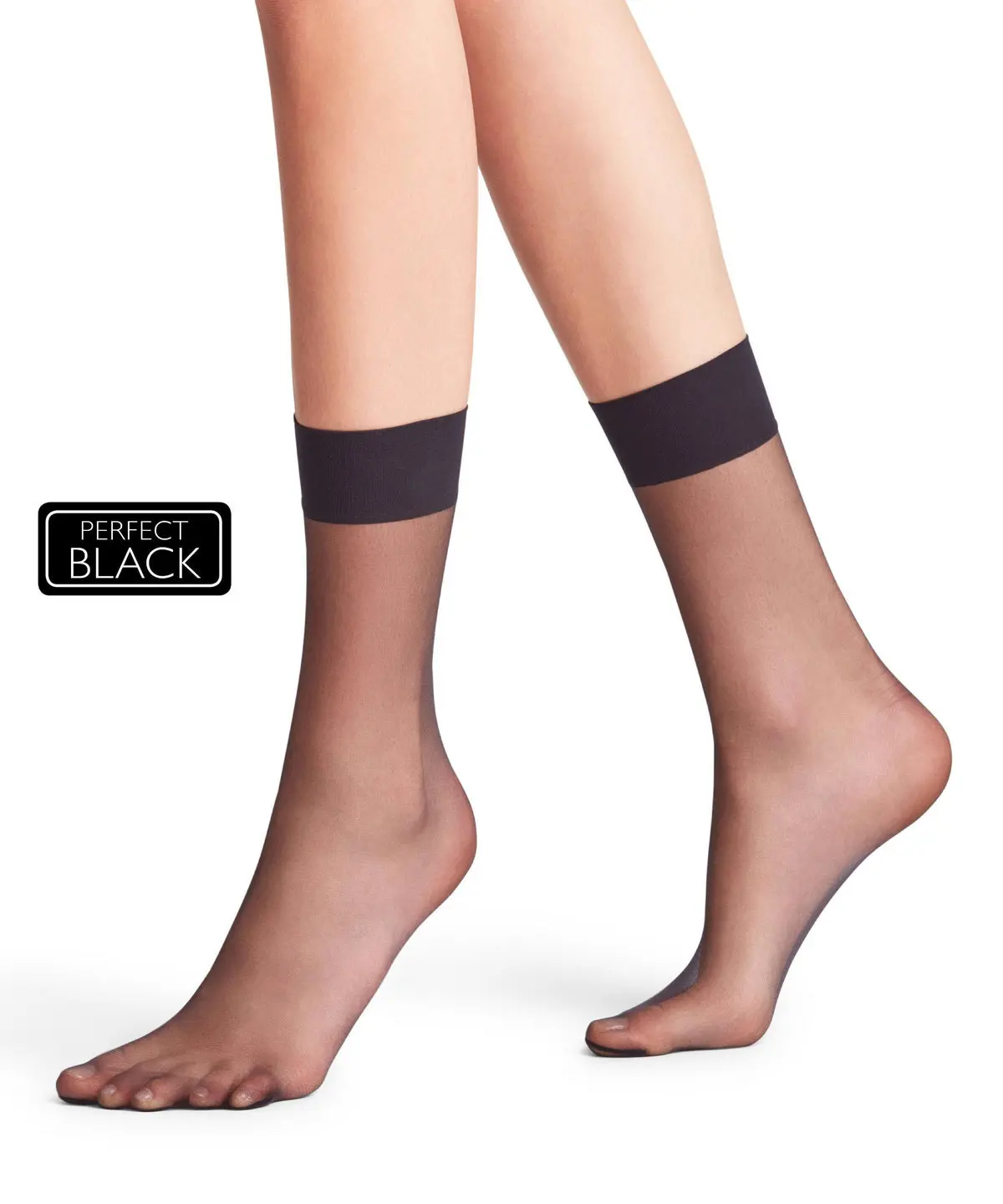 Women's 12 Denier Sheer Ankle-High Stockings in a Polyamide Blend with a Soft Cuff for a Natural Look Finish, Low Ankle Socks, Style, Casual, Falke Fit, Hand Wash Only, Hang Dry