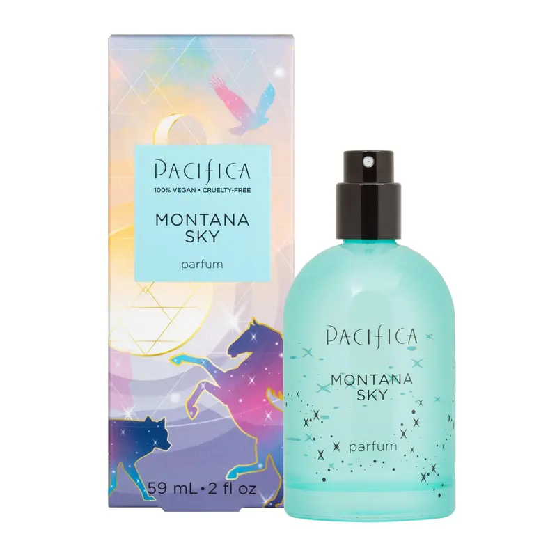 Pacifica Montana Sky Perfume 59 mL - 2 Fl Oz - 100% Vegan, Cruelty-Free, Fragrance