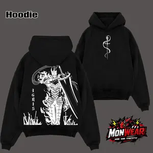 Igris Solo Leveling Vintage Washed Tee - Unisex T-shirt - Unisex Hoodie, Oversized Fit Heavyweight Cotton, Dark Fantasy Anime Streetwear Shirt