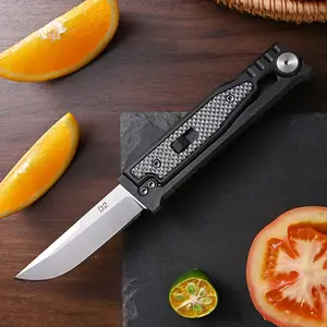 Sharp Non-Slip Textured Handle EDC Tool, Multi-Use Kitchen Fruit & Box Cutter for Household, Outdoor Camping