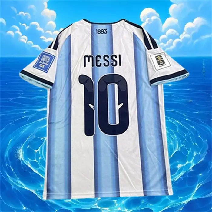 2026 Home White No.10 Messi Short sleeve Soccer jersey
