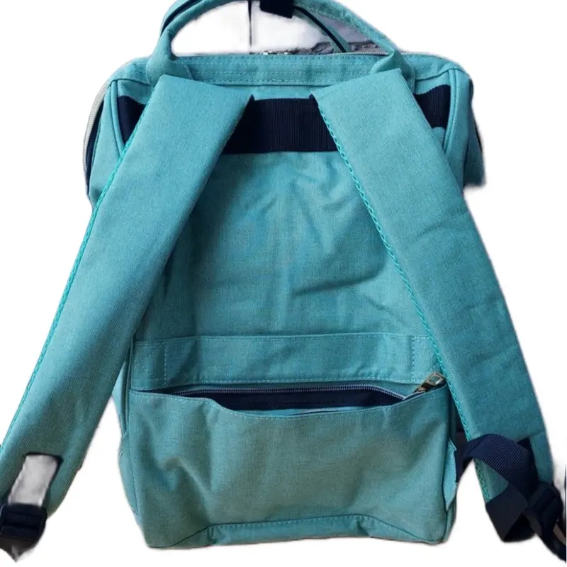 Kasibon Backpack W/Laptop Sleeve and USB Charging‎ Port Army Green NEW 16x14x6\