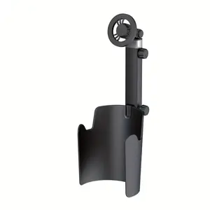 2-in-1 Magnetic Car Cup Holder Phone Holder - 360° Rotating Telescopic Adjustable Arm, Durable ABS Material, Fits Most Cars, Compatible with iPhone & Android, Ideal Birthday Gift for Family & Friends, Must-Have Car Accessory, Car Mount for Phone