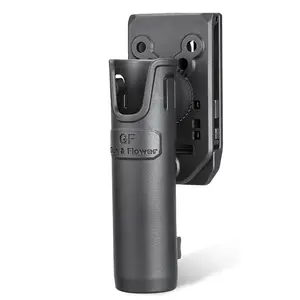 Adjustable Baton Pouch for 1.0 to 1.12 inch Diameter Batons – 360° Swivel, Fits 1.5" 1.75" 2.0" Wide Belt