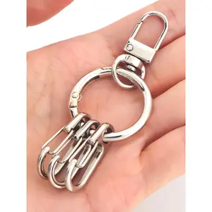Key Ring Keychain Keyrings Key Chain Holder Clip Heavy Duty Keychain Key Organizer Key Chain Ring for Men