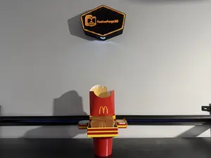 Fast food Tray Cup holder