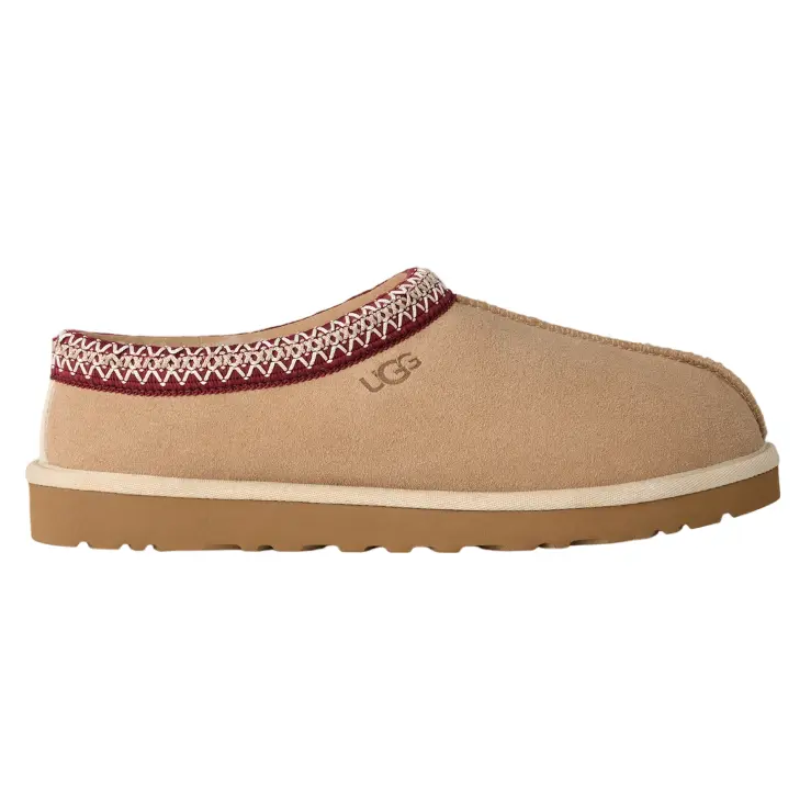 UGG Tasman II Slipper Driftwood Biking Red Men's Authentic Sneaker 1174671-DWD Original Sand Beige Brown Cozy Comfortable Fuzzy Warm Winter Unisex Shoe
