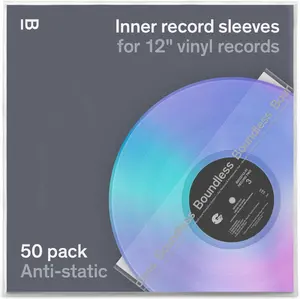Inner Record Sleeves (50 Pack)