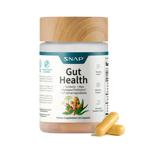 Snap Supplements - Gut Health - 30 Servings - Natural Supplement Capsules Edible Dietary Snap Supplements - Gut Health - 30 Servings - Natural Supplement Capsules Edible Dietary