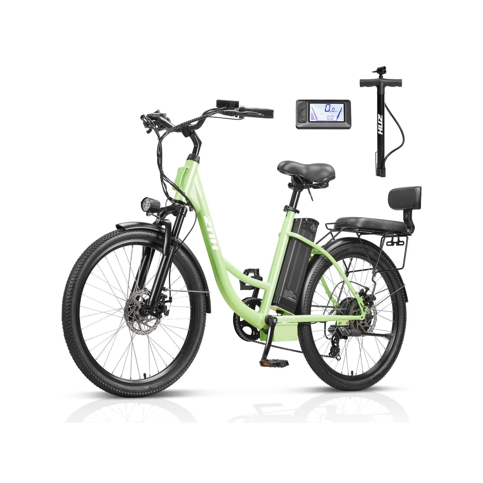 znh mountain electric bicycle Bike for Adults，Electric Bike，7-Speed，UL2849，Gray With the ZNH Z2 electric bike ZNH-17S，750W Peak Electric Bike for,26