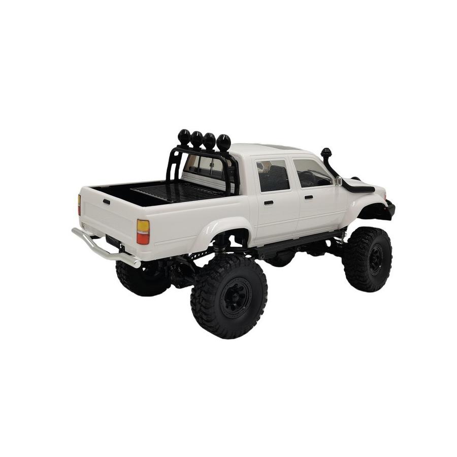 1/16 Scale 4x4 RC Rock Crawler, Off Road Remote Control RC Truck, All Terrain RTR RC Pickup with 260 Motor, Upgraded Chassis, Proportional 2.4GHz Control, Hobby Remote Control Vehicle for Boys and Girls Toys