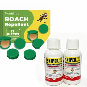Cockroach Gel Bait Pest Control Kit - Powerful Domestic Roach Repellent, Kitchen-Dormitory Cleaning Exterminator, Rodent Repellent Pouches for Indoor & Outdoor Home Care