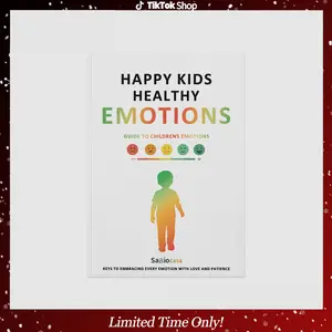 English version：Happy Children, Healthy Emotions: A Loving Guide to Help Your Kids Recognize, Express, and Regulate Their Feelings. Child,Preschool Child Educator,Gift Choice,Happy Valentine's Day! Valentine's Day Gifts