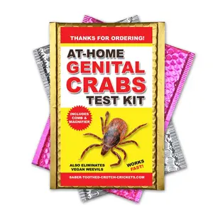 Embarrassing Prank Crabby Crabs gets sent directly to your Victim. Funny Gag Gift that will Embarrass your Friends, Family, and Foes