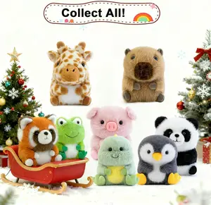 TIANCHANGZC Cute Animal Stuffed Animal Plush, 5 Inch Small Plush Toy for Car Dashboard, Office Desk & Home Decor, Soft Lightly Scented Plush Gift
