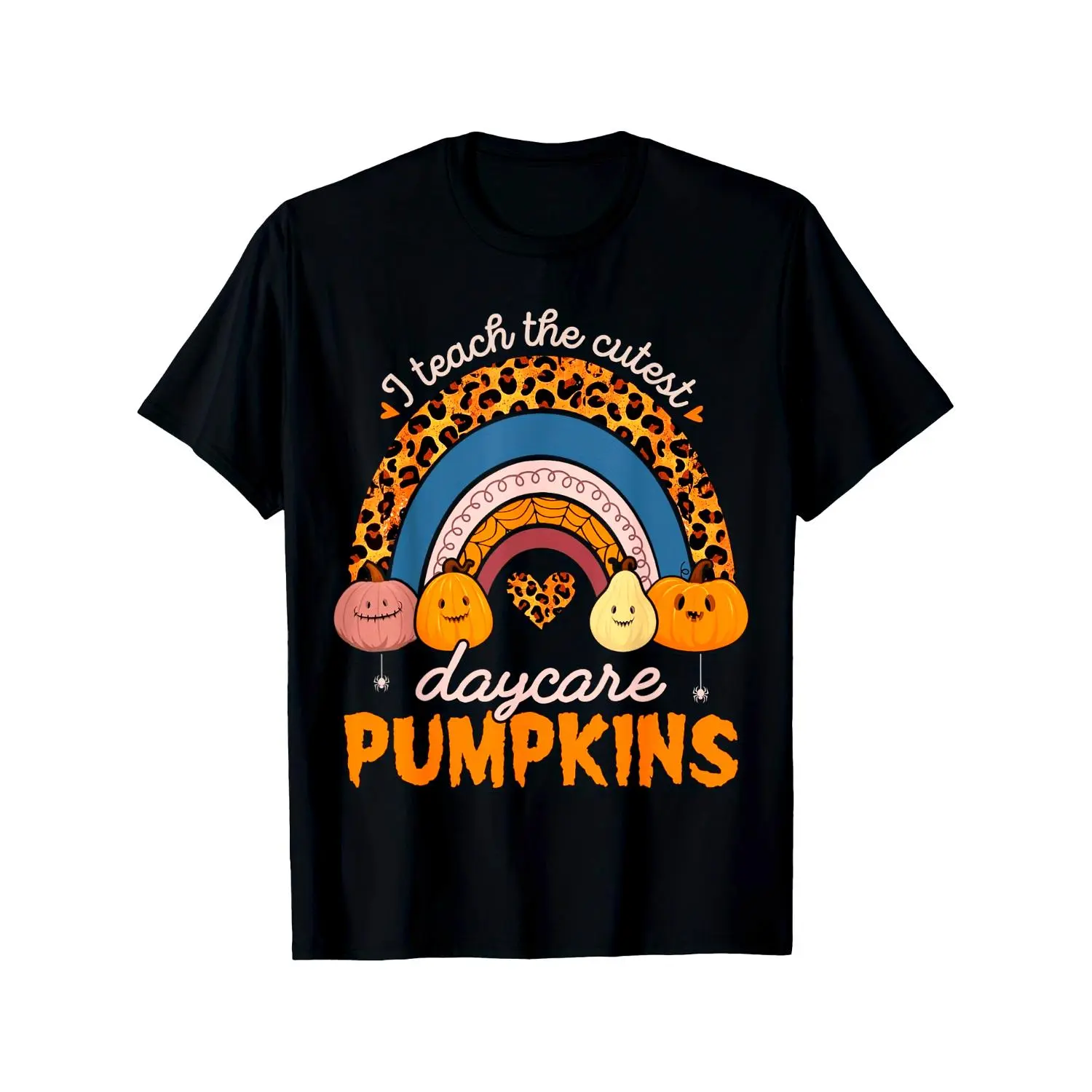 Women's Cotton Short-Sleeve Graphic T-Shirt - Black Unisex Minimalist Plain Top, Soft Round Neck, Machine Washable, Streetwear for Educators, Halloween Pumpkin Costume, Casual Everyday Wear, Shortsleeve, Tshirt