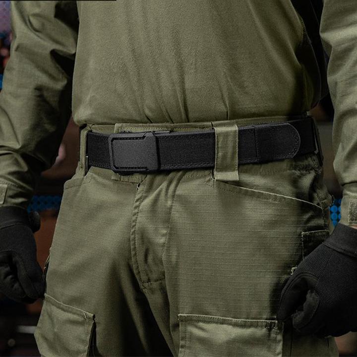 Belt 1.75" Stretch Ratchet Nylon Belt Reinforced Buckle Sport Belts CCW Belts, men's and women's tactical belt, outdoor hunting tactical belt, tactical automatic buckle men's belt