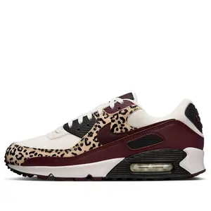 (WMNS) Nike Air Max 90 'Leopard Burgundy' IF1619-102