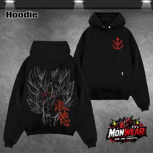 Prince of Saiyans T-Shirt Anime Graphic Tee Oversized, Vintage Washed Oversized Anime Shirt, Heavy Cotton Streetwear Top, Unisex Casual Outfit, Gift for Anime Fans