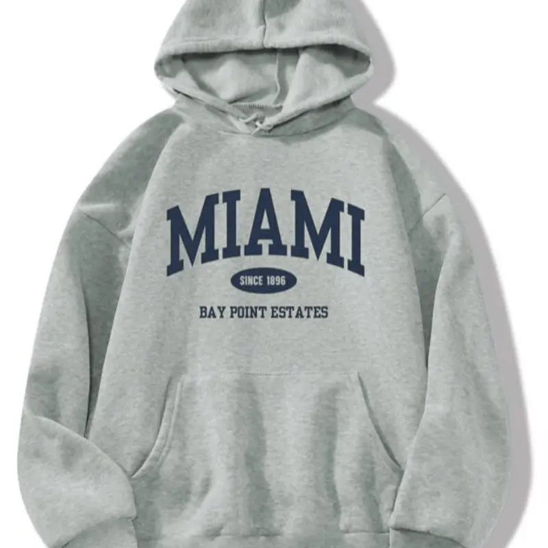 Women's Letter Print Drop Shoulder Hoodie, Graphic Hoodies, Fashion Casual Drawstring Pocket Hooded Sweatshirt for Daily Holiday Outdoor Wear, Women Clothing for Fall & Winter