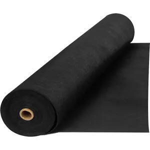 GARVEE Geotextile Landscape, 6ft x 50ft & 6oz Geotextile Fabric, PP Drainage 350N Tensile Strength & 440N Load Capacity, for Driveway & Road Stabilizationr, Erosion Control, French Drains