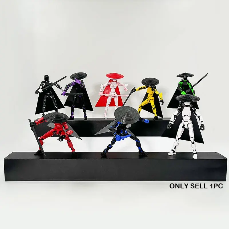 T13 Action Figure, Multi-Jointed Toy Doll, Fully Assembled with Expansion Accessories, Collectible Game Pose, Suitable for Collectors, Anime Design, Anime Action Figure, Anime Figures, Action Figure Dolls, Action Figure Model