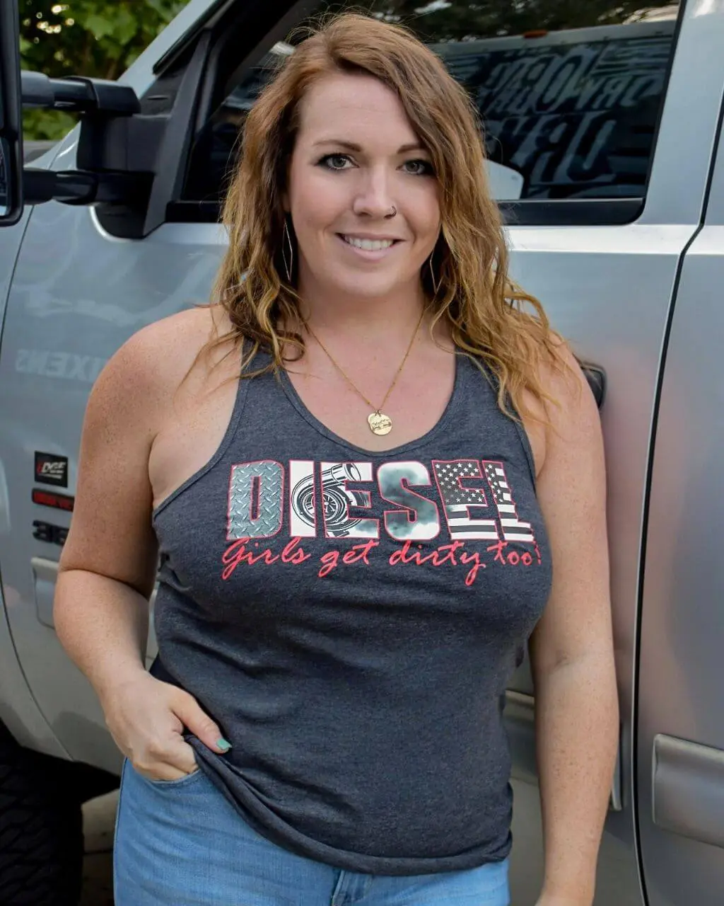 Diesel Girl Racer Tank Top