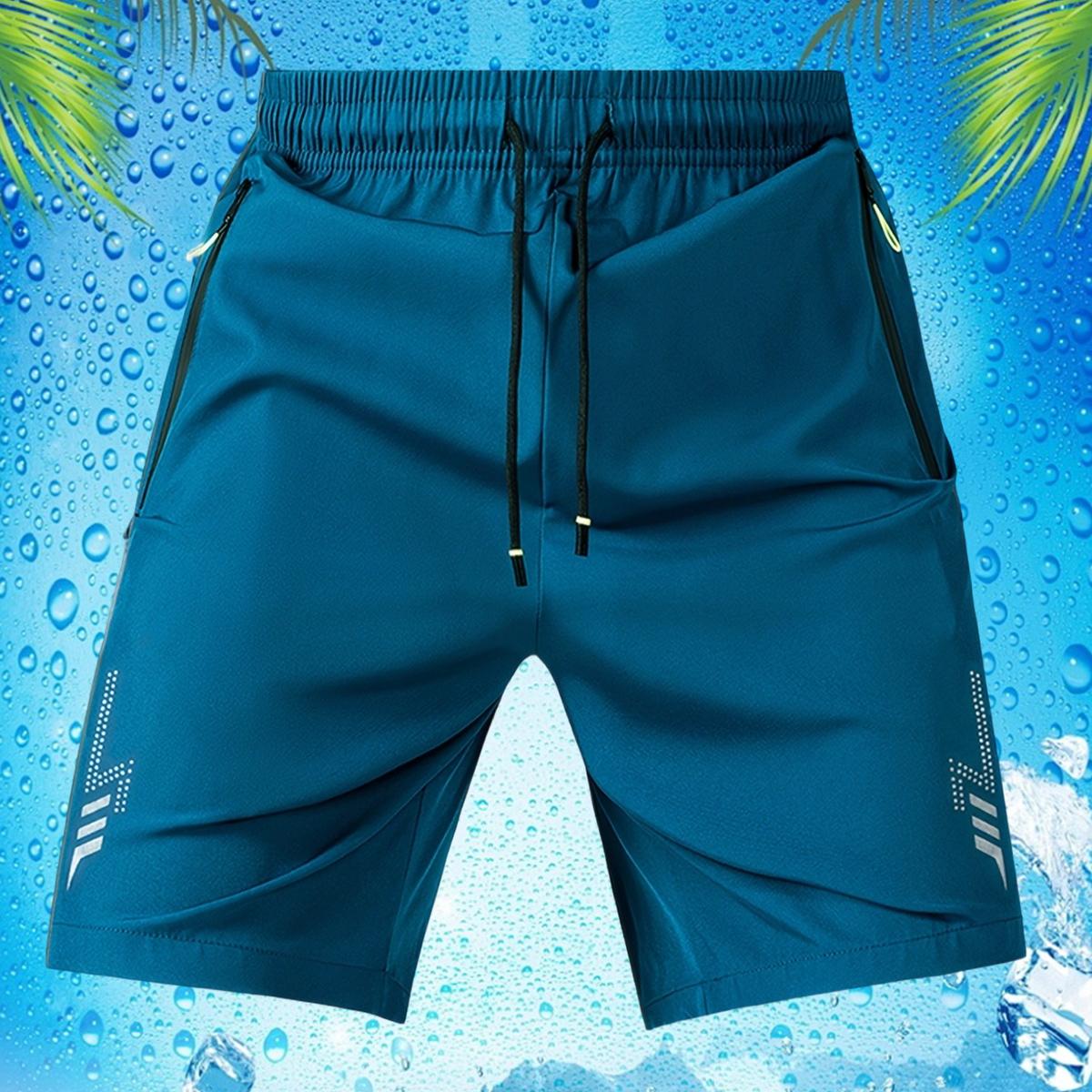 Men’s Two-Piece Shorts Set – Casual and comfortable, with pockets and a drawstring waistband, perfect for travel and everyday wear Menswear Shortsleeve