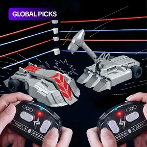 Robot Wars 2-Player Battle Tank RC Car Set, Hot Toys Remote Control Tank, 2-Pack Collision Toy Cars, Family Tabletop Game, Parent-Child Interactive Toy, Suitable for 3+ Years Old #TOP PICKS