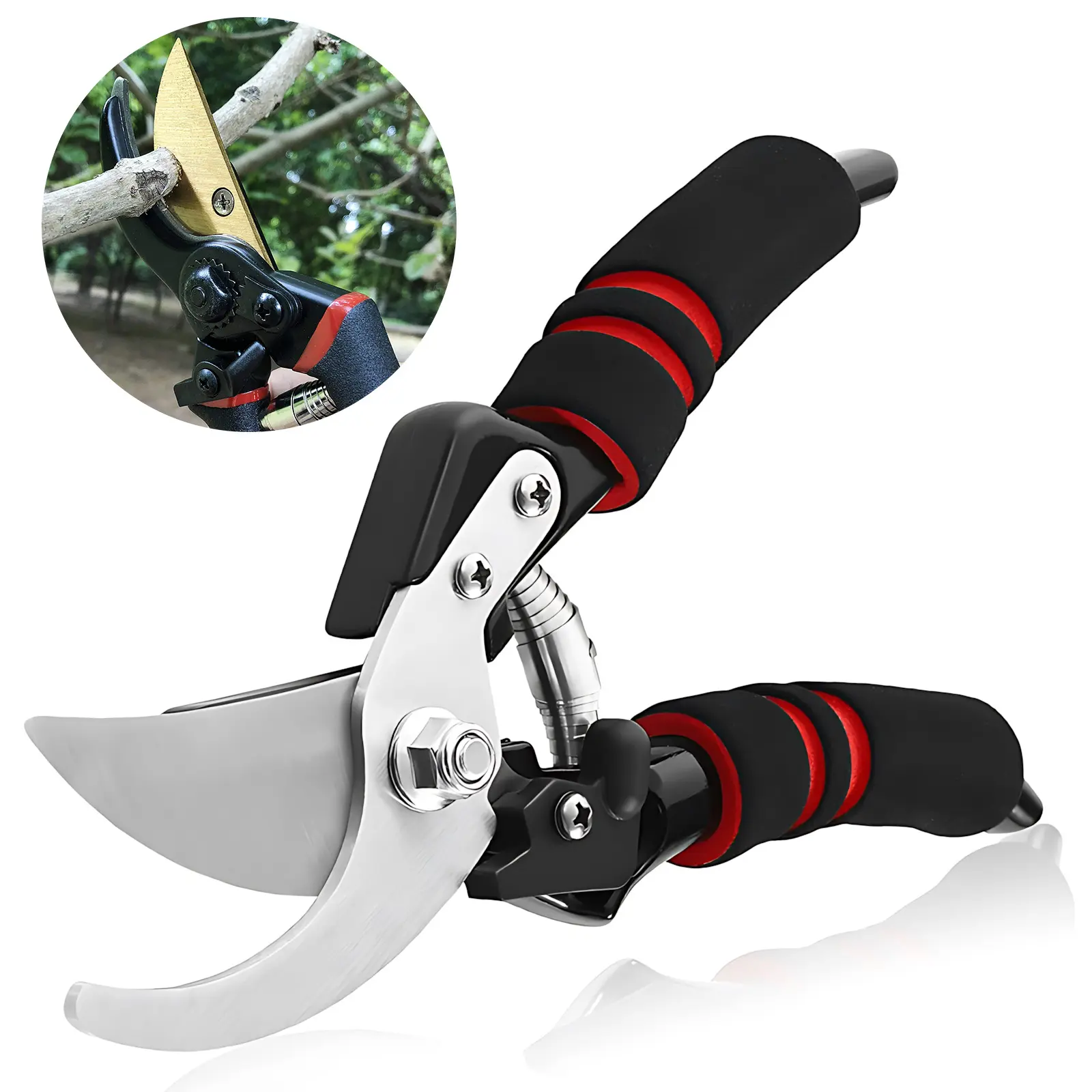 SK5 Ultra Sharp Pruning Shears Professional Garden Scissors for Branches Shrubs Stems Effortless Clean Cuts in Gardening Landscaping