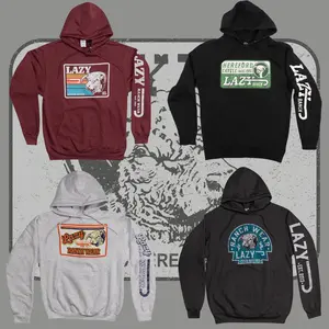 Lazy J Ranch Wear Collection Men's & Women's Graphic Hoodies - Premium Western Lifestyle Pullover Hoodie with Iconic Branding, Long Sleeve Casual Ranch Apparel - Comfortable Heavyweight Hooded Tops for All