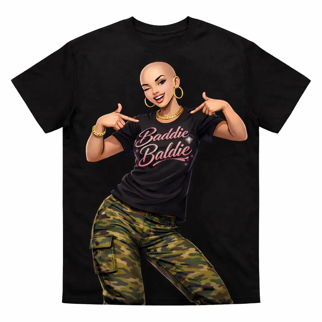 BADDIE ON BADDIE T-SHIRT