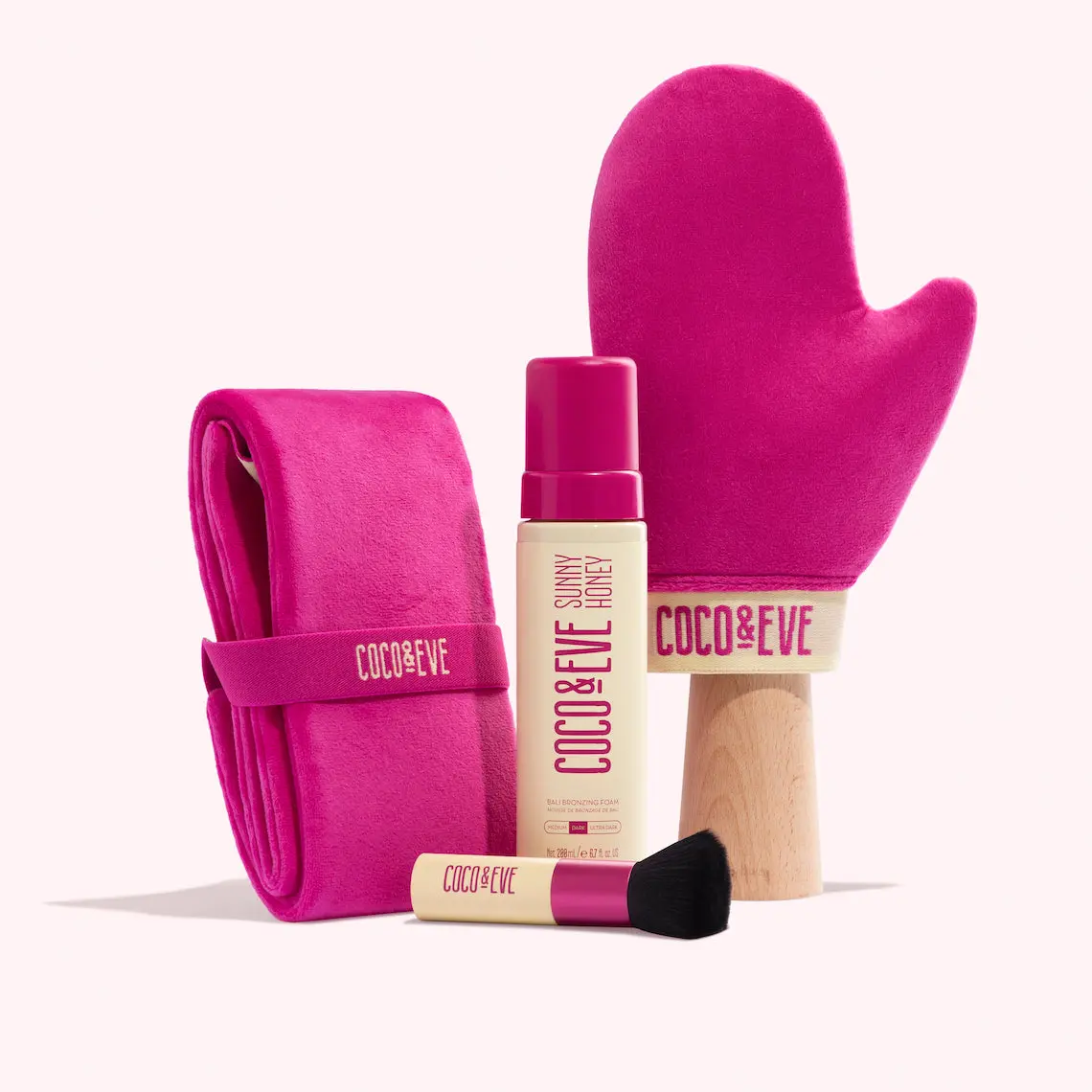 Bali Bae Self Tan Set | Sunny Honey Bali Bronzing Foam + Accessories Bali Bae Self Tan Set | Sunny Honey Bali Bronzing Foam + Accessories