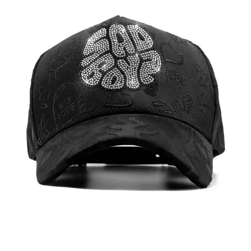 Dandy Hats x Junior H “Sad Boyz” Premium Streetwear Snapback – Black Adjustable Unisex