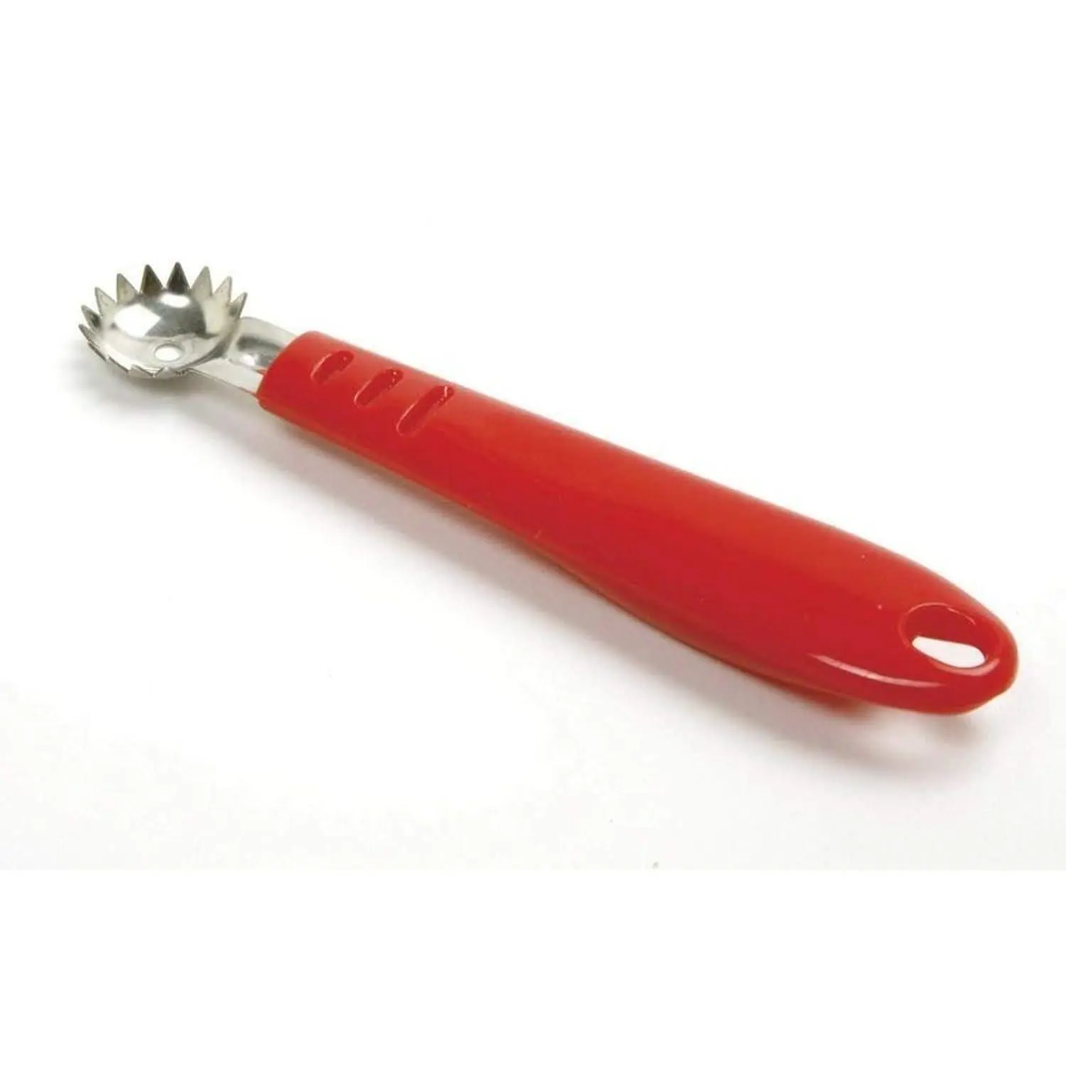 Stainless Steel Strawberry/Tomato Corer W/Plastic Handle (Pack Of 2)