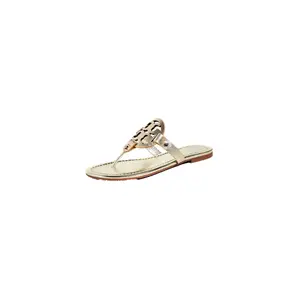 Tory Burch Miller Sandal Spark Gold  36540-723 Women's