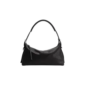 Unisex Belted Baguette Bag "DARK CHOCOLATE" BG0167 LL0108 BR490
