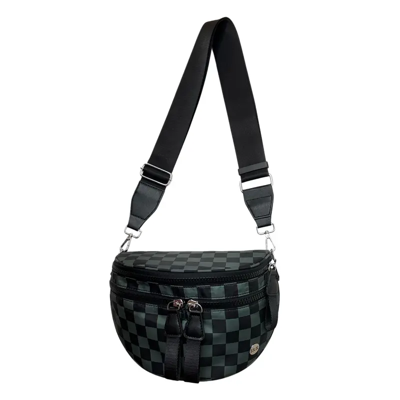 The Iris Best Version Crossbody Bag (#8061) Women's Fashion Saddle Bag - By Iris & Rainbow