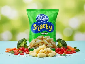 Good Goodies Snacky - Veggie Flavor Chips - 2oz (12 Pack) - Crunchy Snack