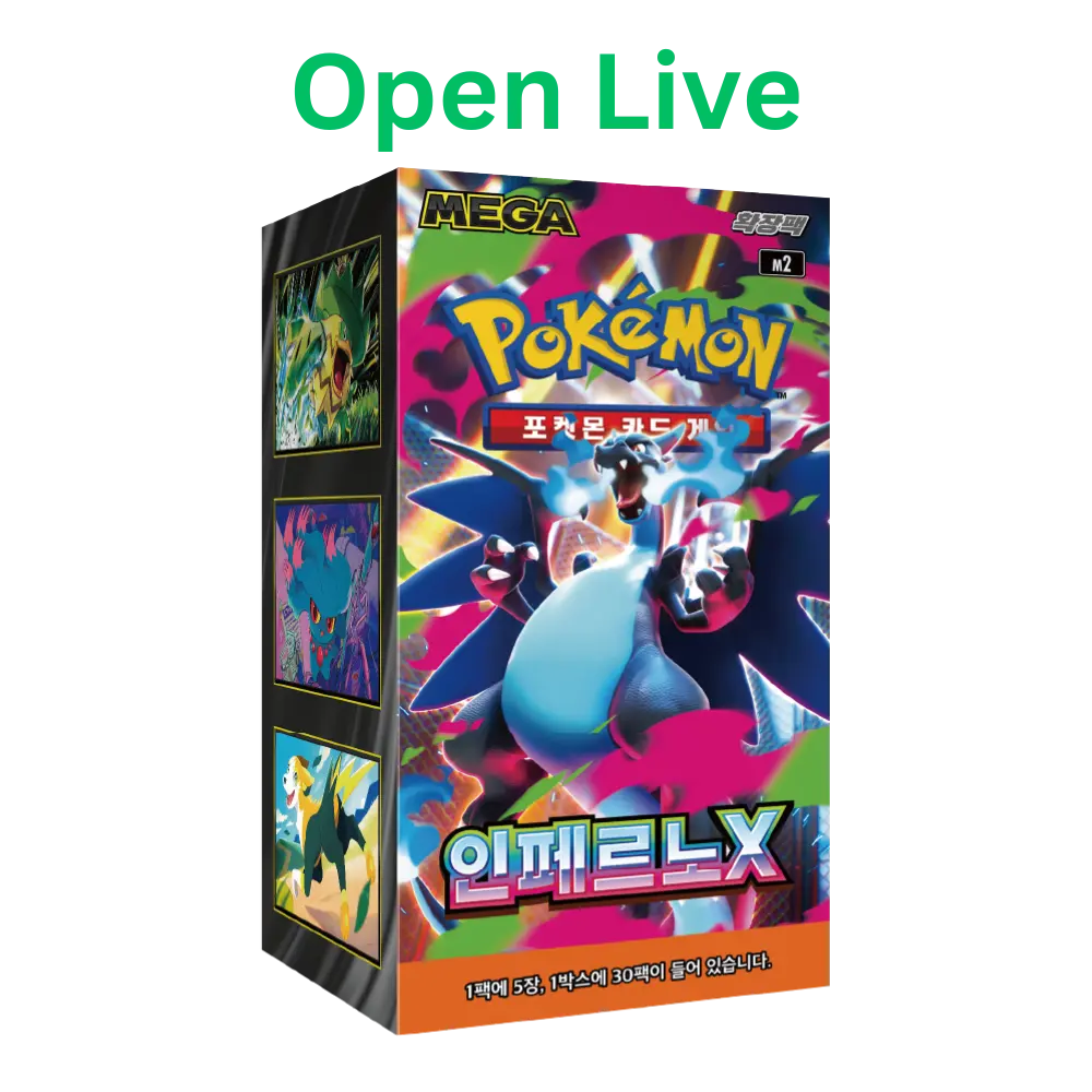 Pokemon Inferno X Booster Box [Korean] - TikTok Shop