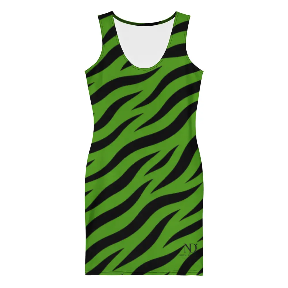 ND Noir Jungle Bodycon Dress