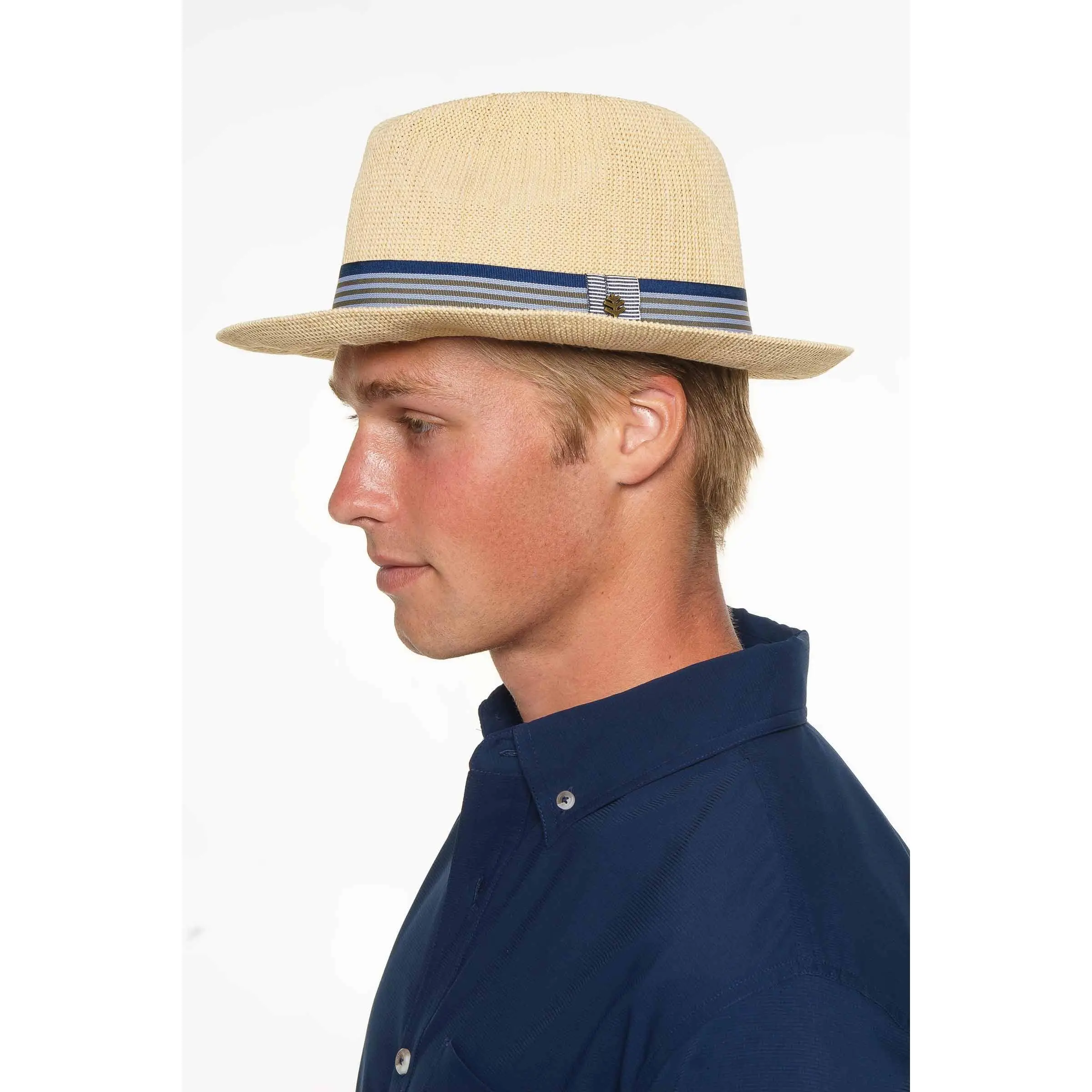 1st Street | Men's Classic Poly Knit Fedora | Natural